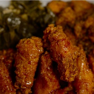 10pc Fried Chicken Wings w/ 2 Premium Sides