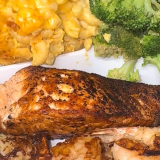 Grilled Salmon Filet Dinner